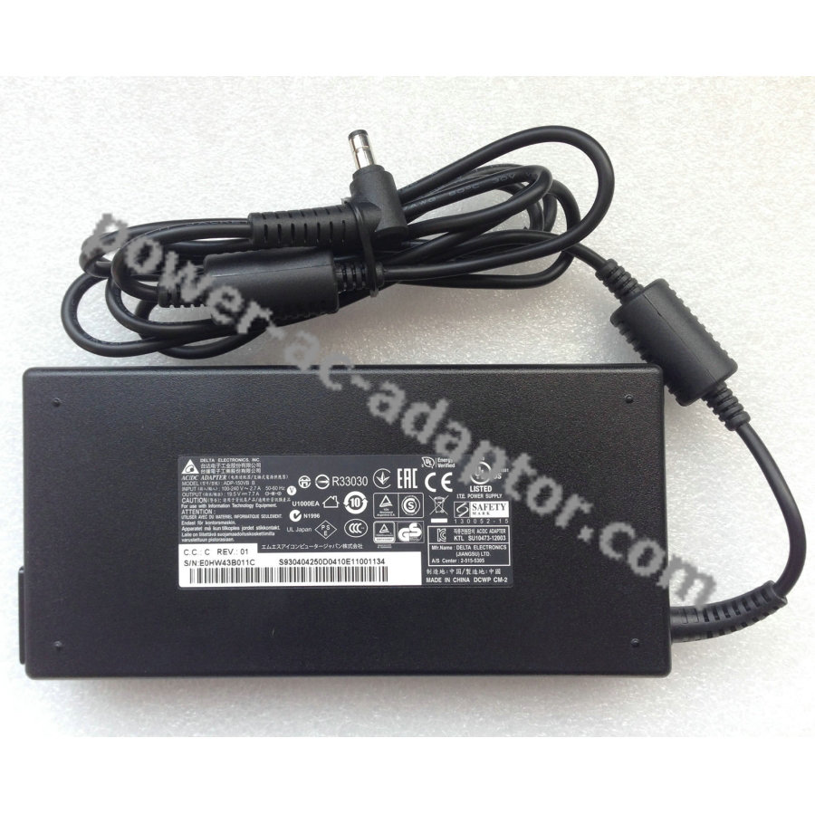 Original 19.5V 7.7A MSI GS70 2PC-496UK Gaming Laptop AC Adapter